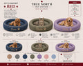 Round Personalized Pet Bed - TNPS Value Collection | Handmade in Canada