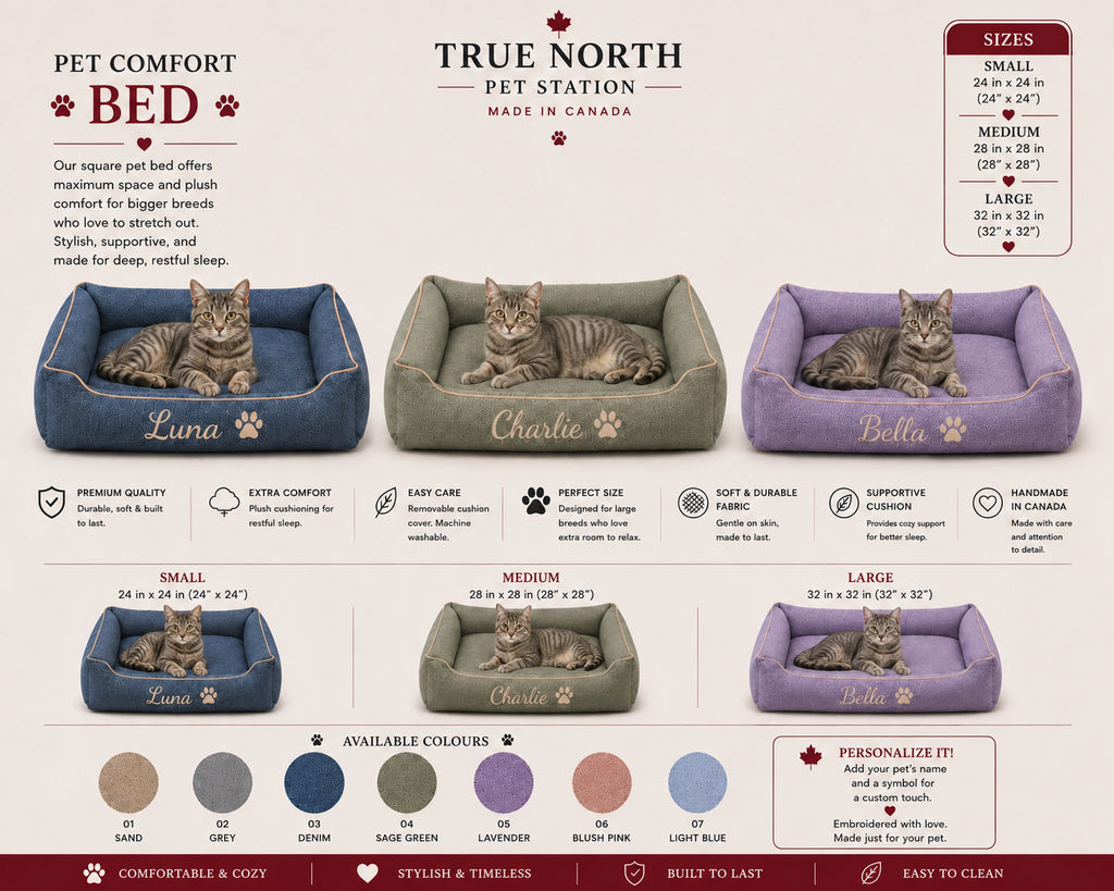 Pet Comfort Bed – TNPS Value Collection | Handmade in Canada
